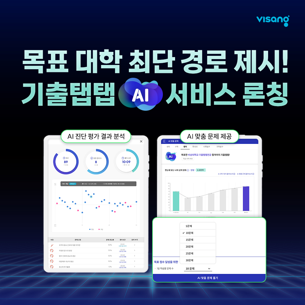 비상교육 기출탭탭, AI 맞춤 문제 서비스 론칭_1